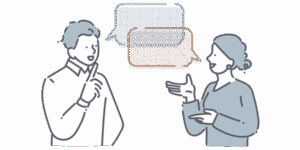 ご相談に応じるときのイメージ画像